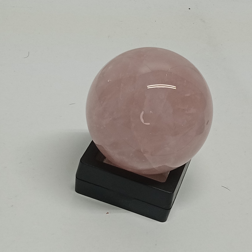 Rose quartz sphere